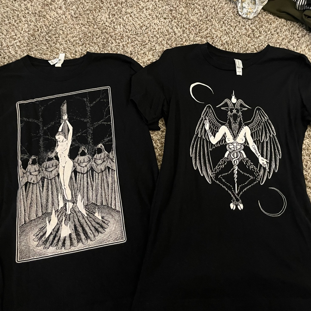 Bella Canvas Black T-Shirt demons